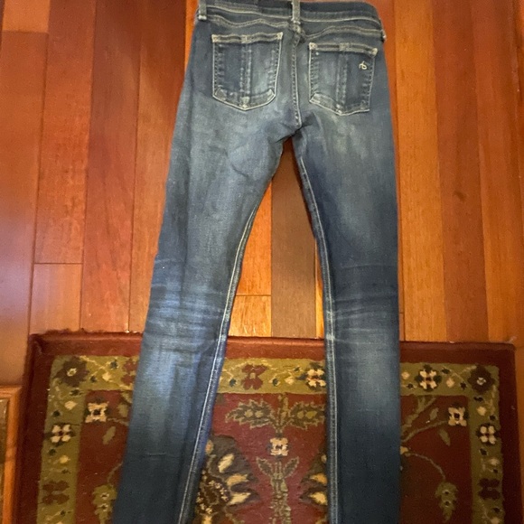 GUC rag & bone skinny jeans size 25 - Picture 4 of 6